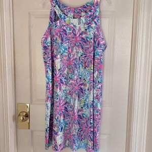 LULU-B CUTOUT FLORAL DRESS